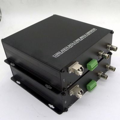 SDI de transmissão ao conversor da fibra para aplicações da fiscalização