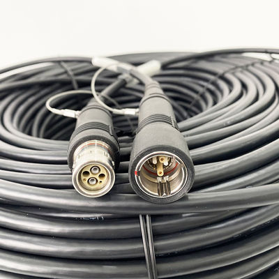Tomada do conector EDW FXW da fibra do cabo SMPTE304 SMPTE911 3K93C SMPTE de Hybird