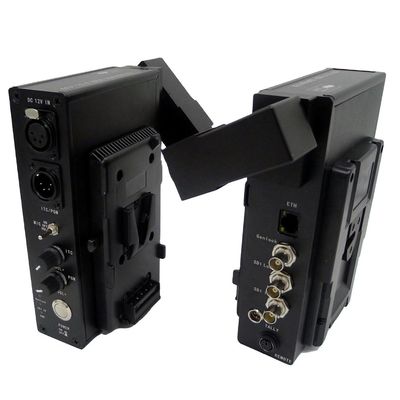 Sistema EFP da câmera da fibra de HD 3G ao conversor da fibra para o controlo a distância de JVC W SDI
