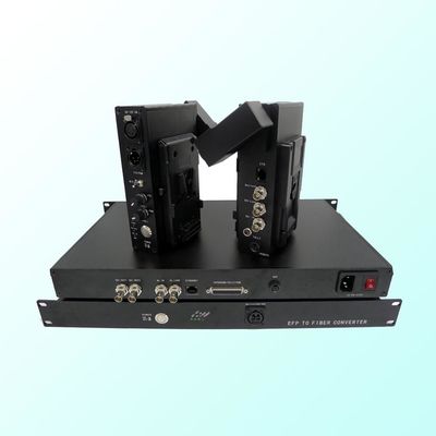 Sistema EFP da câmera da fibra de HD 3G ao conversor da fibra para o controlo a distância de JVC W SDI