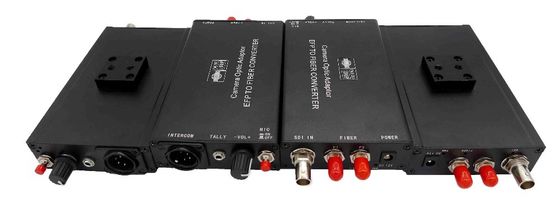 MINI 4 ch SDI ao sistema da fibra do EFP da câmera com intercomunicador, registro, retorno SDI.
