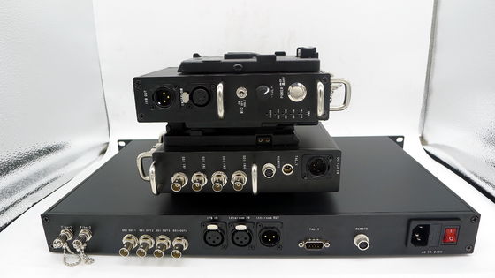 Tevê de controle remoto SDI Tally Rcp TTL PGM da transmissão do CCU de OB Van Intercom ao sistema da fibra