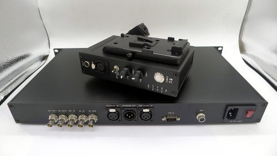 Tevê de controle remoto SDI Tally Rcp TTL PGM da transmissão do CCU de OB Van Intercom ao sistema da fibra