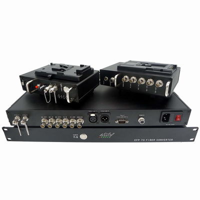 unidade de sistema de fibra ótica da câmera de uma comunicação do centro 4ch para o EFP INGLÊS do SNG