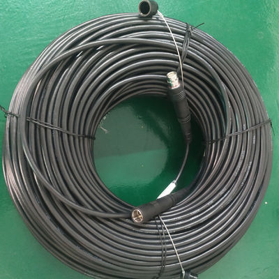 Cabo híbrido fotoelétrico do conector da fibra do sistema de transmissão SMPTE