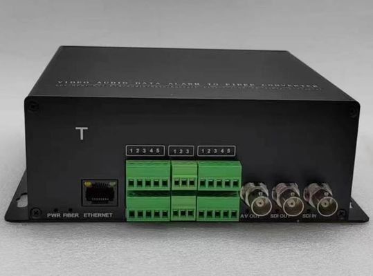 2CH 3G HD SDI com ethernet sobre a transmissão dos ethernet da fibra