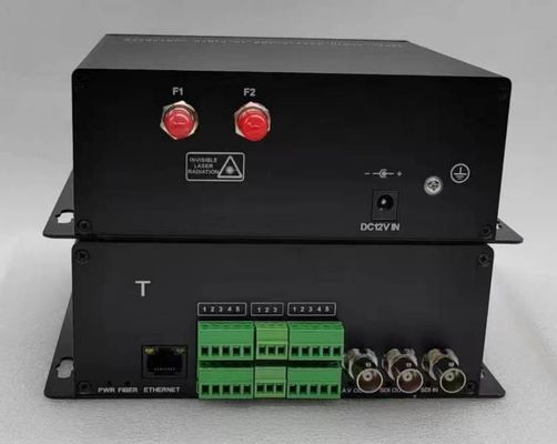 2CH 3G HD SDI com ethernet sobre a transmissão dos ethernet da fibra