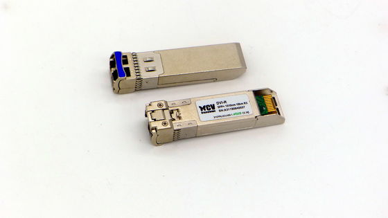 transmissor de duplo canal duplo video de 3G SDI SFP SMF LC 1310nm 20KM