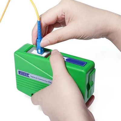 Caixa transparente do líquido de limpeza do conector dos produtos da pesquisa científica da gaveta da fibra