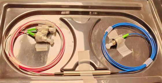 Três único modo portuário Wavelenght circulatório de fibra ótica 1550nm