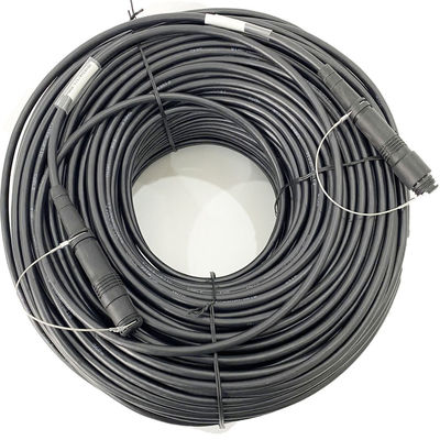 Tomada do conector EDW FXW da fibra do cabo SMPTE304 SMPTE911 3K93C SMPTE de Hybird