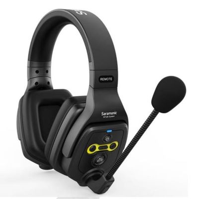 Saramonic completo - frequência 1.9G ajustável sem fio frente e verso do interfone