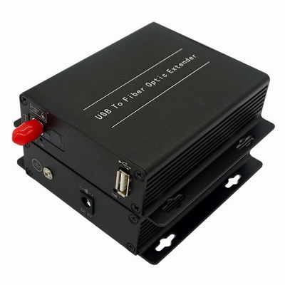 A grande distância transmite o prolongamento de USB da fibra ótica de 4 portos para a impressora da câmera
