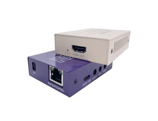 Prolongamento da FIBRA HDMI2.0 com ponto de entrada