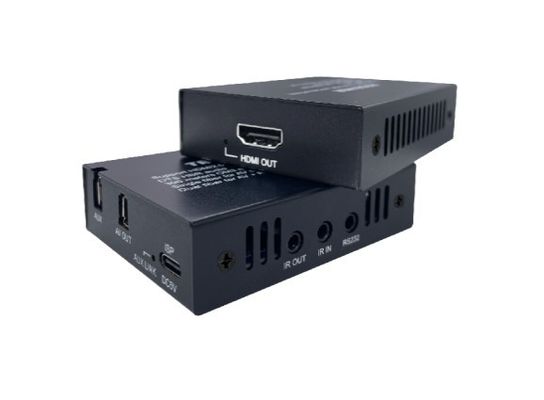 Prolongamento da FIBRA HDMI2.0 com ponto de entrada